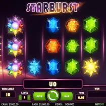 LiBet - Starburst Slot Game - Gemmes éclatantes avec gains bidirectionnels
