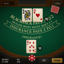 LiBet - Blackjack Game - Variantes européennes et françaises